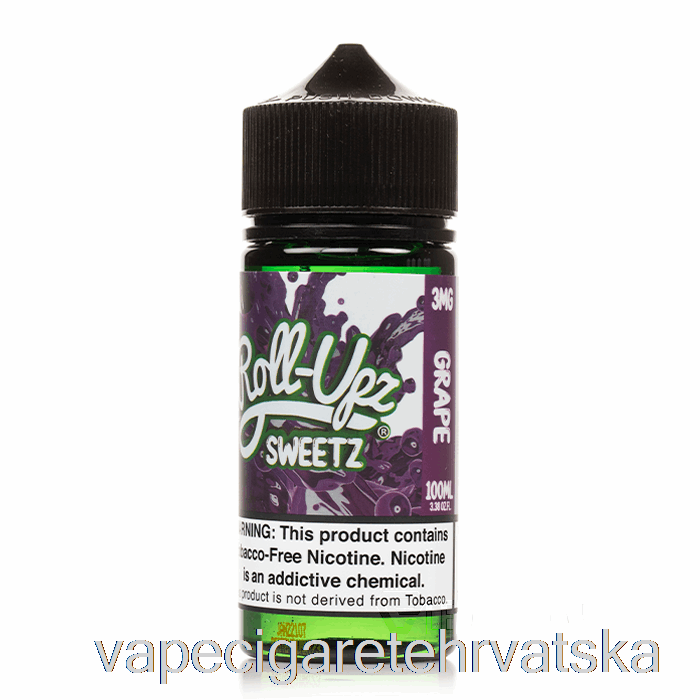 Vape Hrvatska Grape - Juice Roll-upz E-tekućina - 100ml 0mg